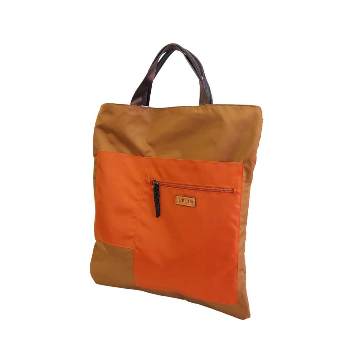 Wrinkle 3face Tote Red