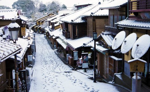 京都冬景色