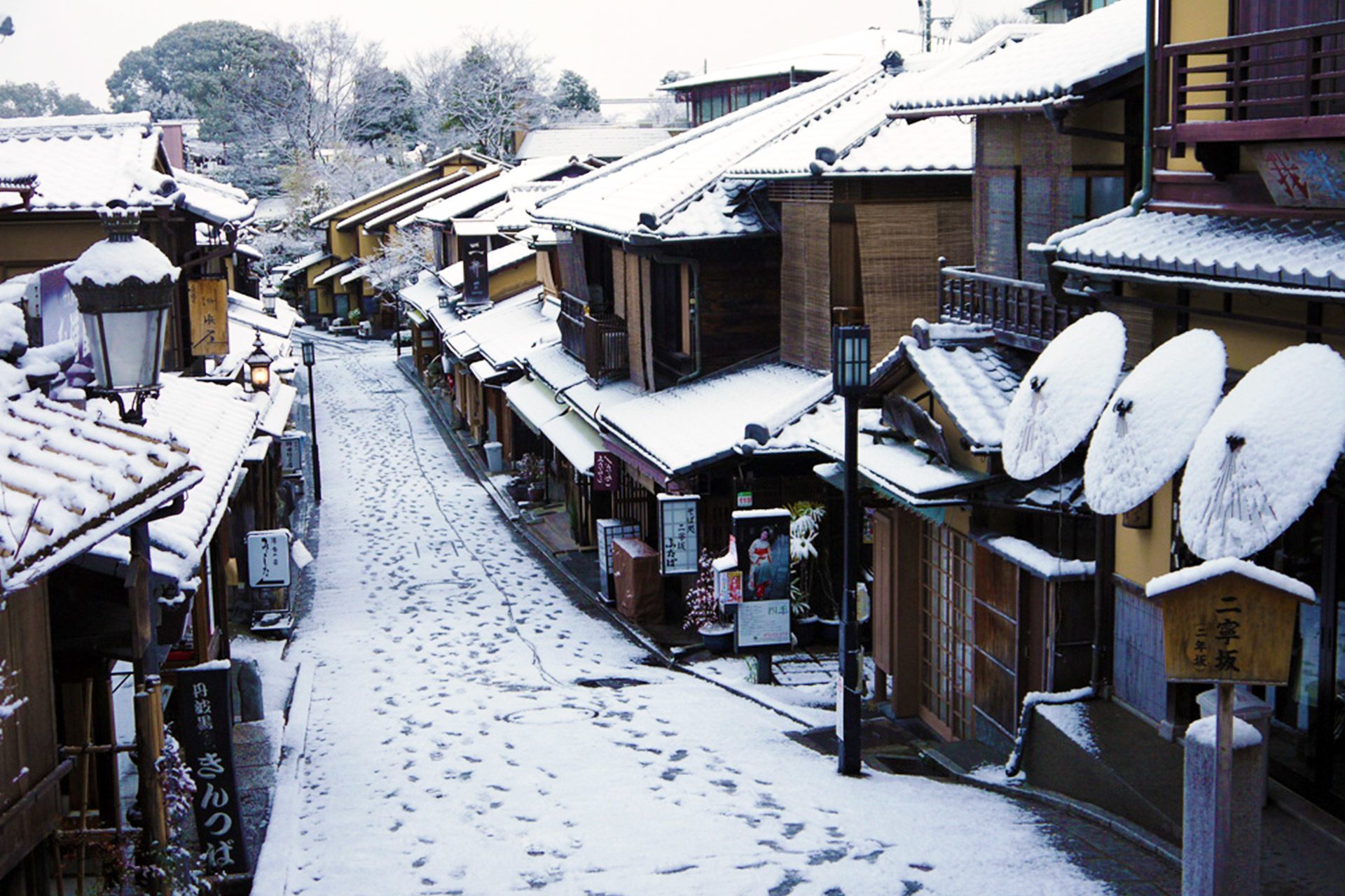 京都冬景色