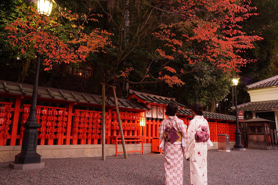 不要穿著和服在京都散步？