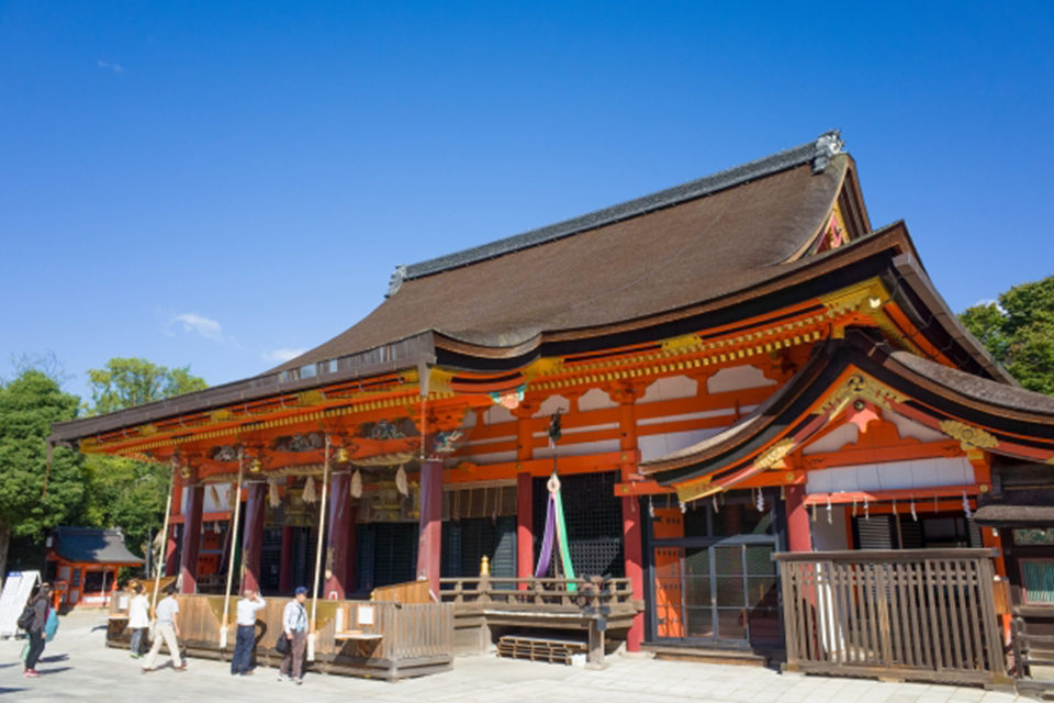 祇園祭中大家熟悉的八阪神社