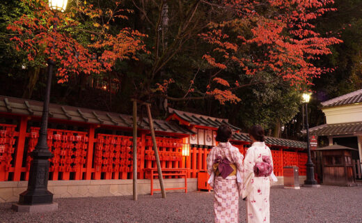 因為京都有很多遊客前來