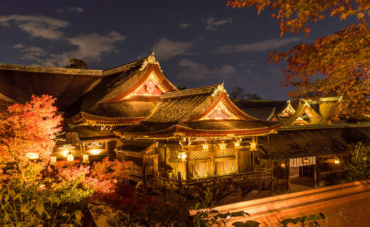 要看京都楓葉的話，推薦西陣。